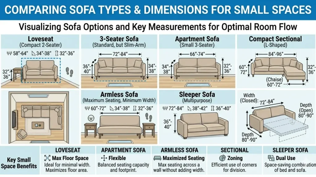 Standard Sofa Dimensions Explained