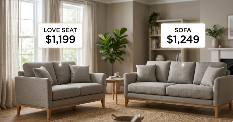 why are loveseats so expensive.