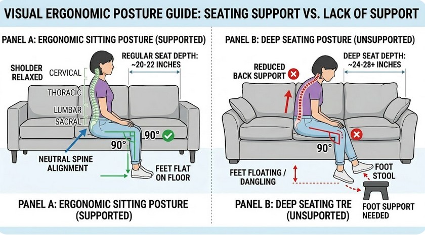 Ergonomic Science Behind Sofa Comfort