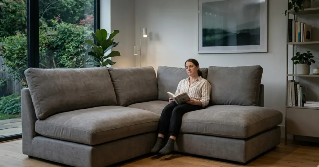 worst sectional types deep lounge sofa uncomfortable for short people