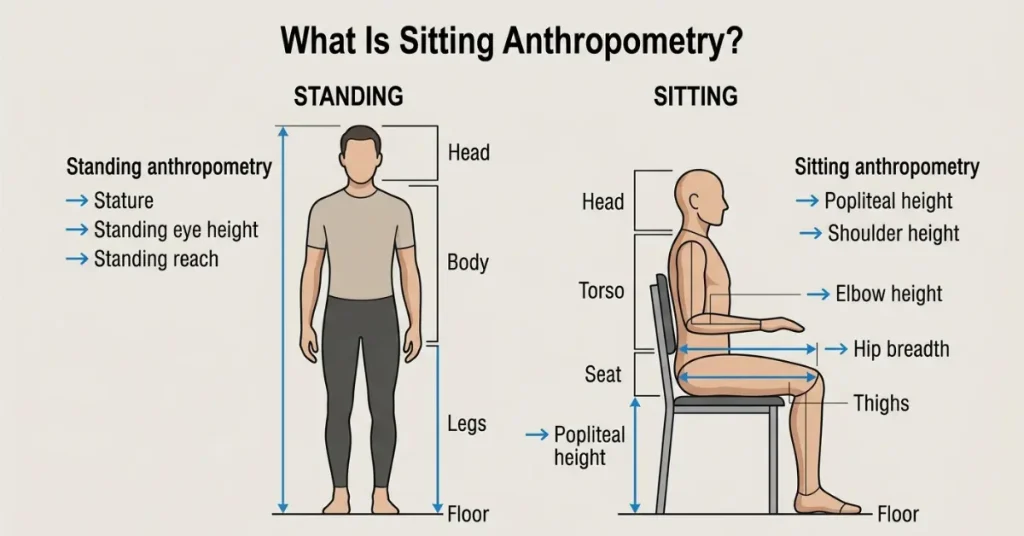 Sitting vs. Standing Anthropometry